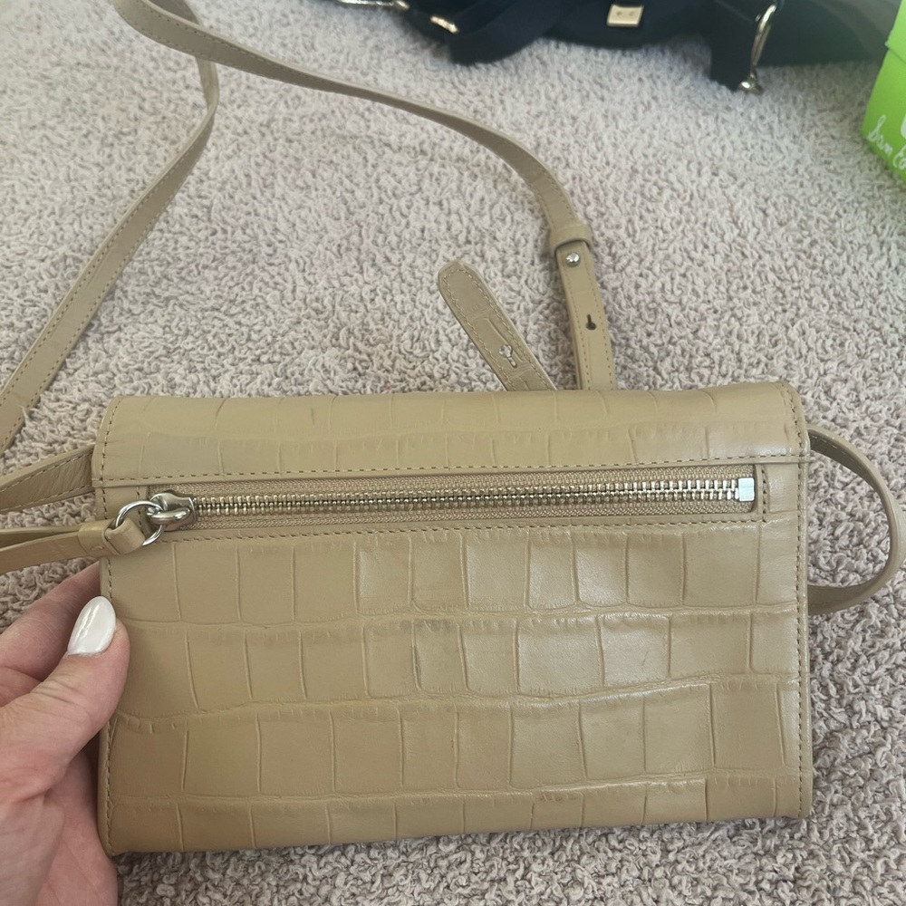 All saints wallet on chain with removable strap